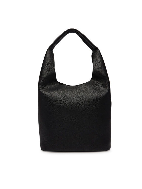 Calvin Klein Calvin Klein Kabelka Slouchy Pebble Medium Bag LV04F3596G Černá