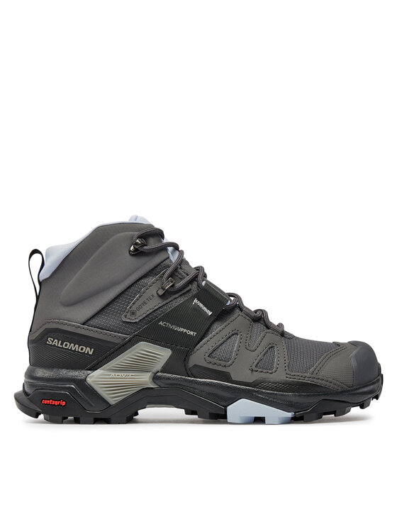 Salomon Salomon Παπούτσια πεζοπορίας X Ultra 4 Mid Gtx W GORE-TEX 416250 21 V0 Γκρι