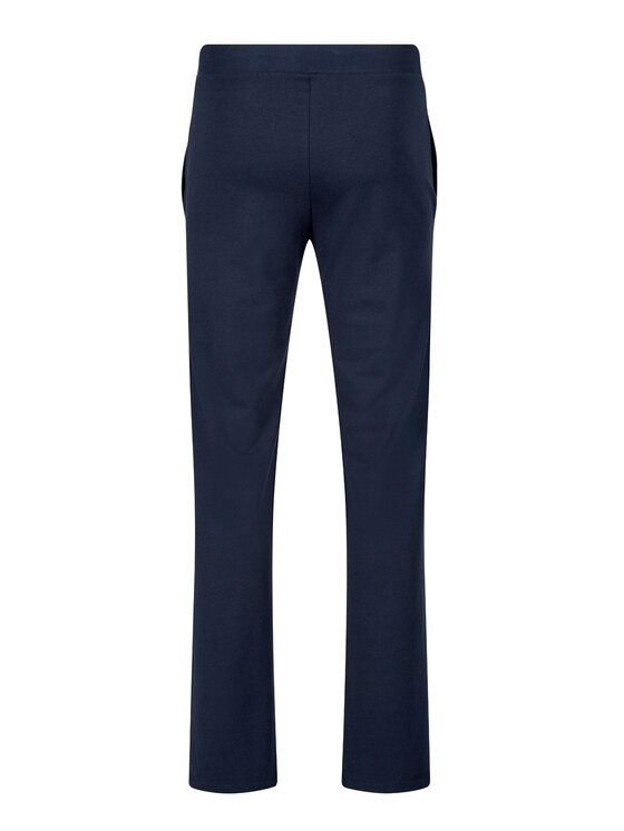 Huber Huber Bavlnené nohavice 117920 Tmavomodrá Regular Fit