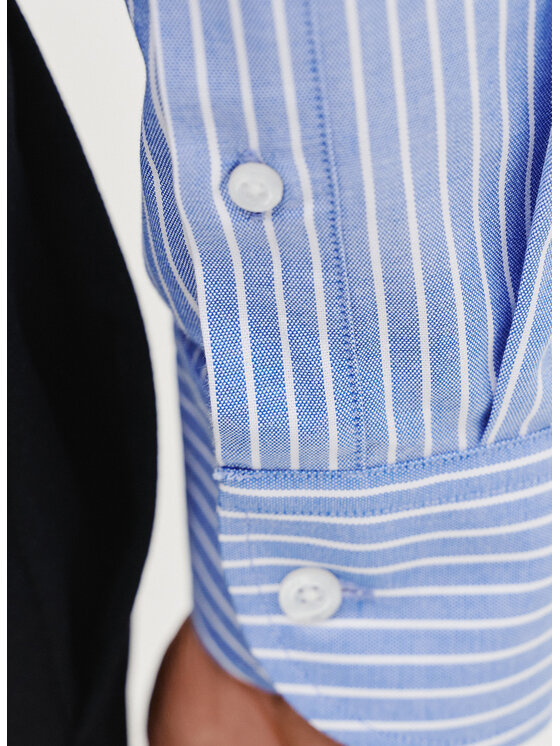 Pako Lorente Pako Lorente Koszula P25SF-1X-012 Niebieski Slim Fit