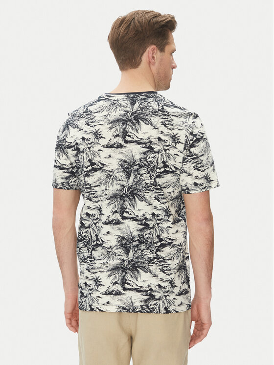 Tommy Hilfiger Tommy Hilfiger Tričko Summer MW0MW38933 Krémová Slim Fit