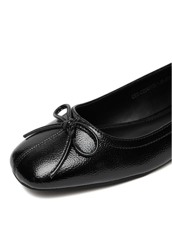 JENNY JENNY Μπαλαρίνες CEO-CD240125-1 Μαύρο