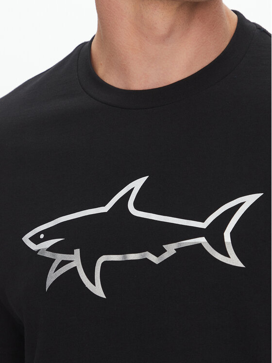 Paul&Shark Paul&Shark T-Shirt 25411078 Czarny Regular Fit