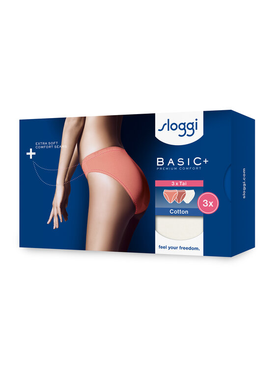 Sloggi Sloggi Набір з 3 пар класичних трусів Basic 10222391 Рожевий