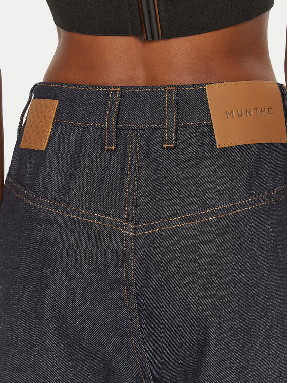 Munthe Munthe Džinsi 244142524415 Tumši zils Regular Fit