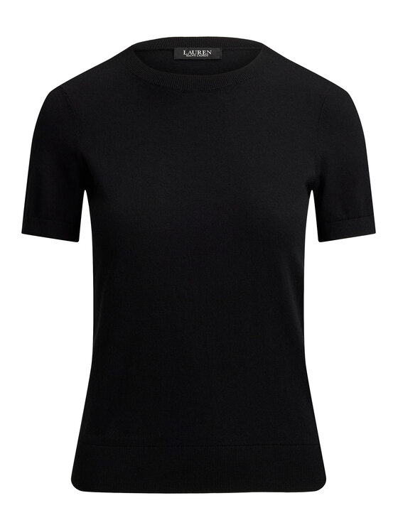 LAUREN RALPH LAUREN LAUREN RALPH LAUREN T-Shirt 200P14055002 Μαύρο Regular Fit