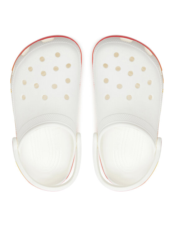 Crocs Crocs Iešļūcenes Classic Reflector Clog 210732 Balts