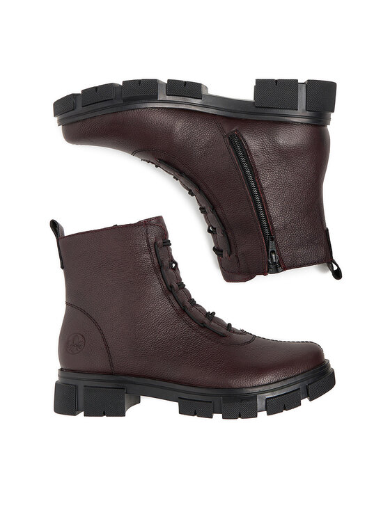 Rieker Rieker Čizme Y7150-35 Tamnocrvena