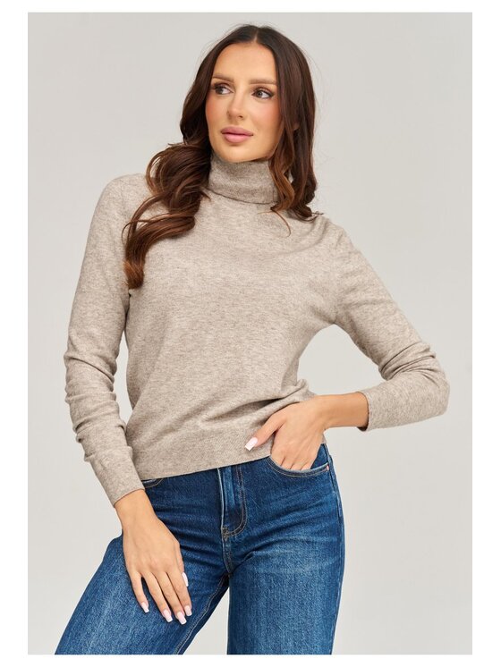 Makadamia Makadamia Golf C106 Beżowy Loose Fit
