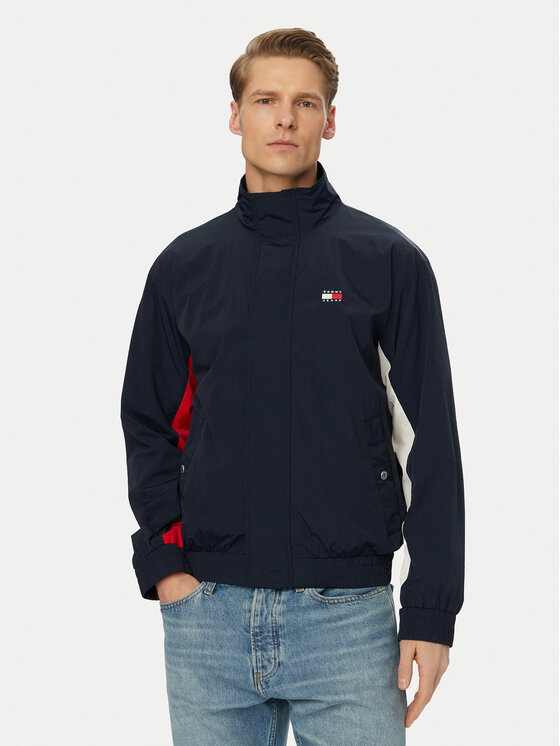 Tommy Jeans Tommy Jeans Átmeneti kabát DM0DM22738 Sötétkék Regular Fit