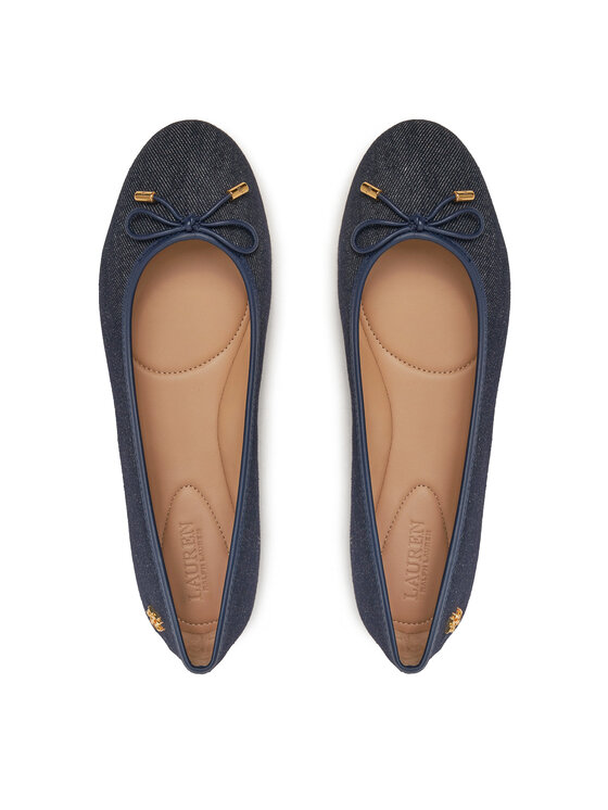 LAUREN RALPH LAUREN LAUREN RALPH LAUREN Baleriny Jayna 802962175001 Granatowy