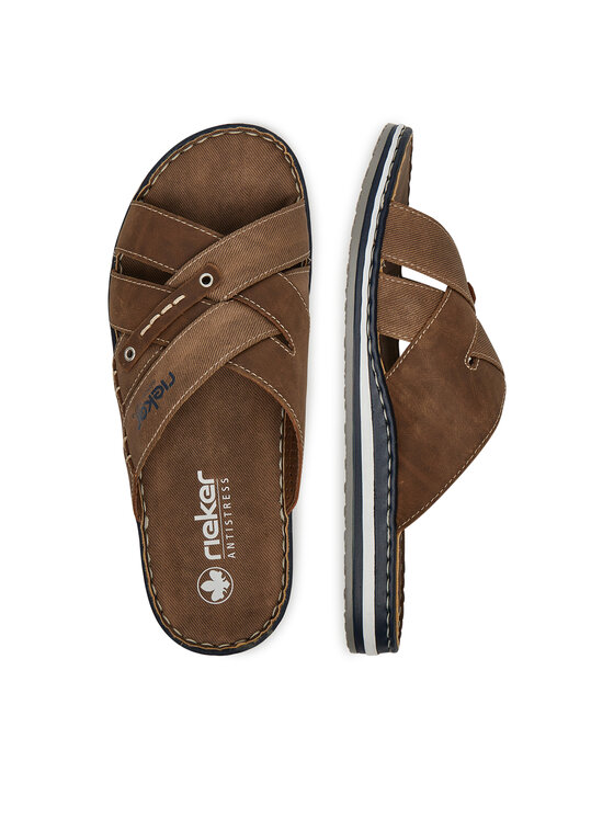 Rieker Rieker Šlepetės 21599-24 Ruda