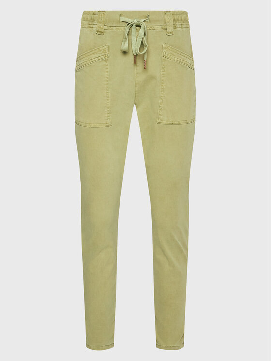 Pantaloni di tessuto Cream