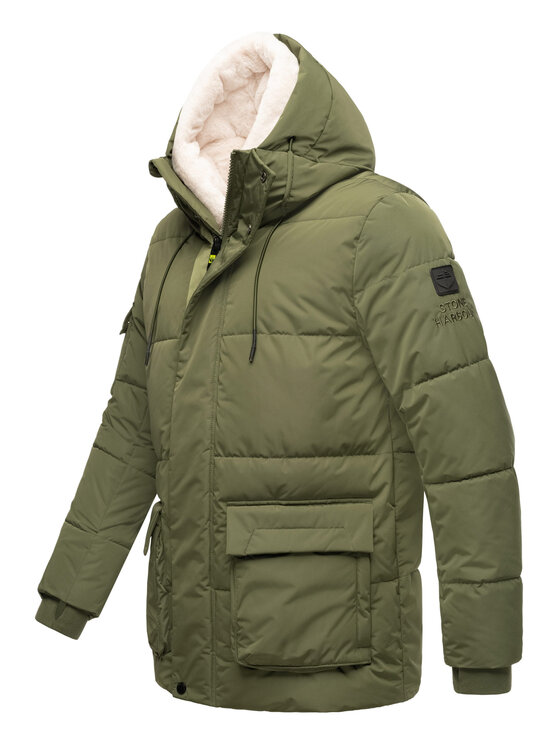 Stone Harbour Stone Harbour Kurtka zimowa Lauroo Zielony Regular Fit
