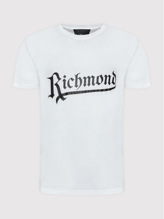 John Richmond John Richmond T-Shirt RMA22091TS Biały Regular Fit
