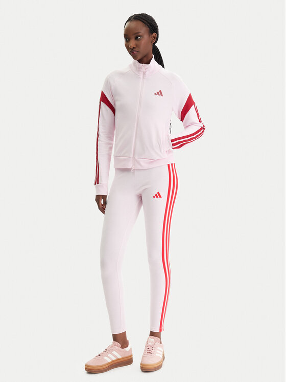 adidas adidas Legginsy Essentials 3-Stripes KC5180 Różowy Slim Fit