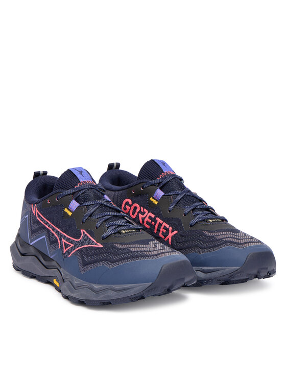 Mizuno Mizuno Bežecké topánky Wave Daichi 9 Gtx GORE-TEX J1GK2556 Sivá