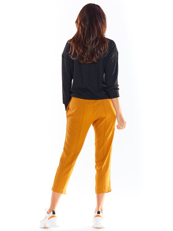 Awama Awama Maglione A323 Nero Basic Fit