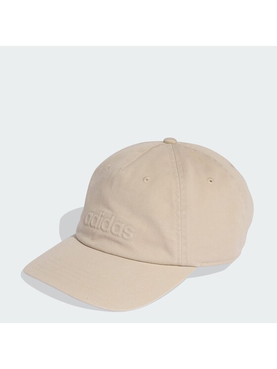 adidas adidas Czapka z daszkiem WASHED DAD Beżowy