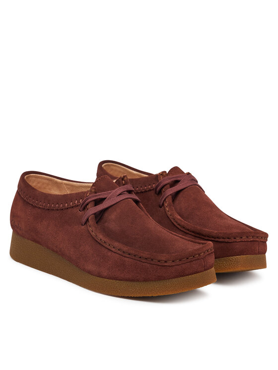 Clarks Clarks Īsi apavi WallabeeEVOSh 26329301 Bordo