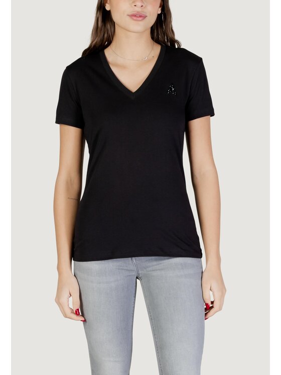 Armani Exchange Armani Exchange T-krekls XW002330 AF10356 UC001 Melns Regular Fit