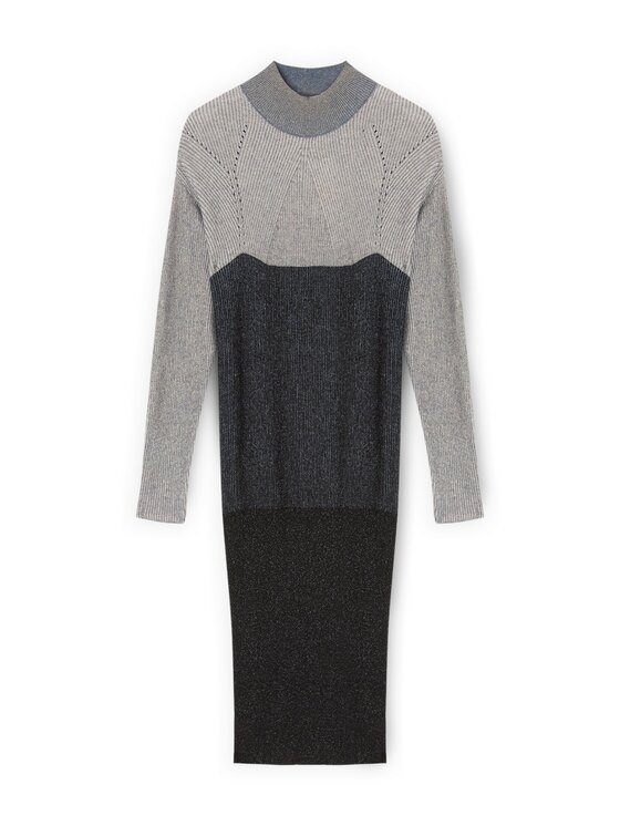 Motivi Motivi Vestito 7621W001533N0R4 Grigio Slim Fit