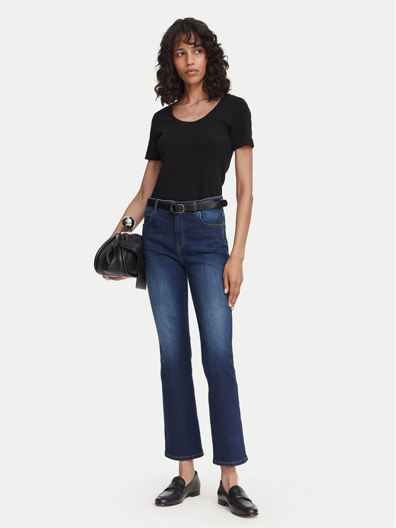 Weekend Max Mara Weekend Max Mara Farmer Rapallo 2625186051 Sötétkék Bootcut Fit