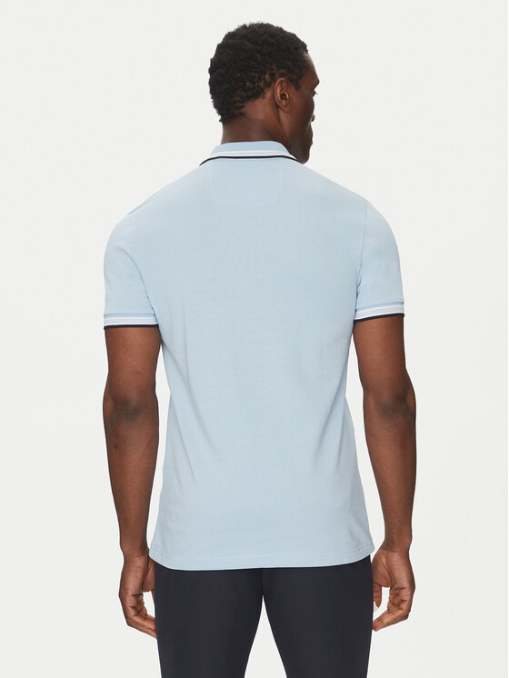 BOSS BOSS Polo majica Paddy 50469055 Svetlo modra Regular Fit