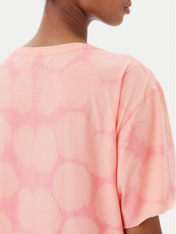 One Teaspoon One Teaspoon Majica Love Sweat 26918 Roza Relaxed Fit