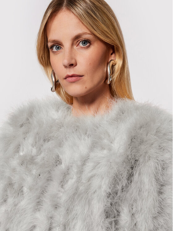 LaMarque LaMarque Шуба Deora Сірий Relaxed Fit