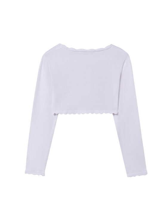 Mayoral Mayoral Bolero jaciņa 332 Balts Regular Fit