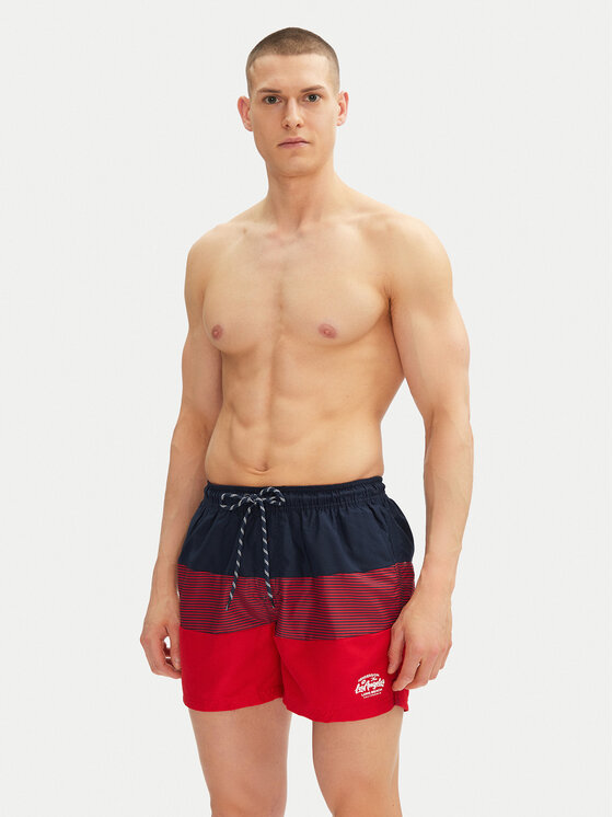 Henderson Henderson Pantaloni scurți pentru înot Rival 42609 Roșu Regular Fit