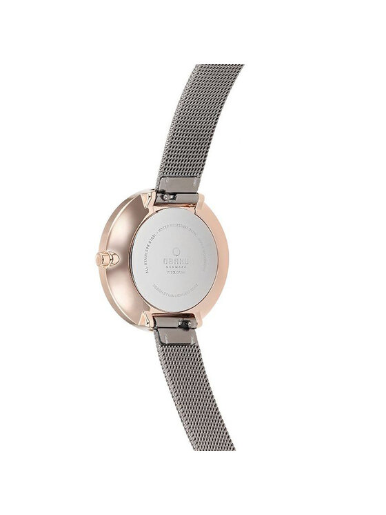 Obaku Obaku Hodinky V195LXVJMJ Sivá