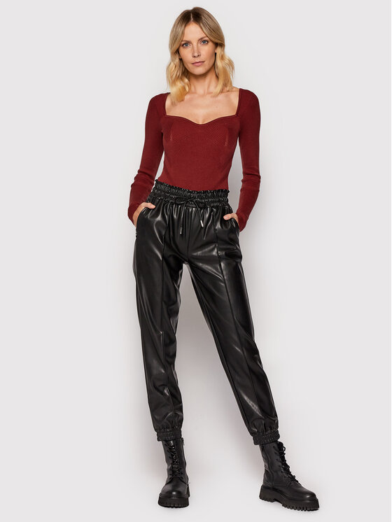 Guess Guess κορμάκι Isabella W1BR03 Z1091 Μπορντό Regular Fit
