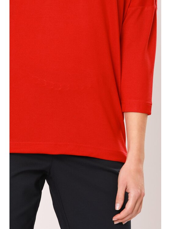 QUIOSQUE QUIOSQUE Halenka JETY BLOUSE Červená Regular Fit