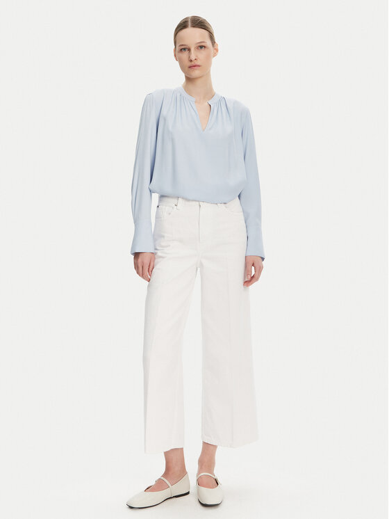 Tommy Hilfiger Tommy Hilfiger Halenka WW0WW44049 Světle modrá Regular Fit