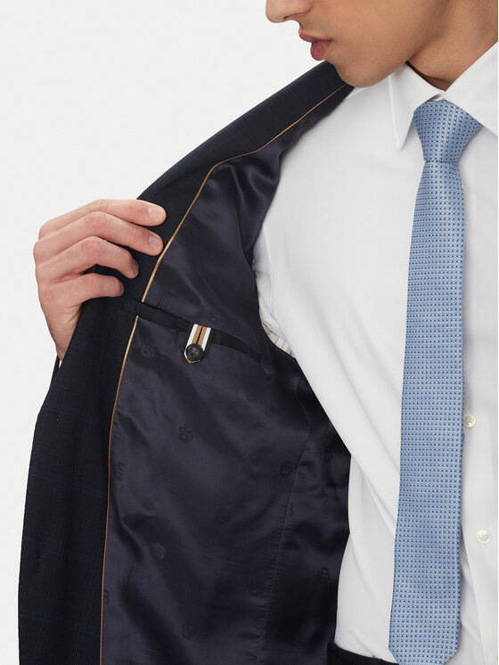 BOSS BOSS Garnitur H-Jeckson 50546122 Granatowy Regular Fit