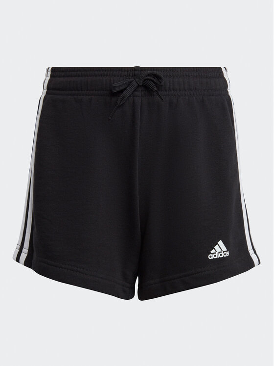 adidas adidas Pantaloni scurți sport Essentials 3-Stripes Shorts IC3631 Negru Regular Fit