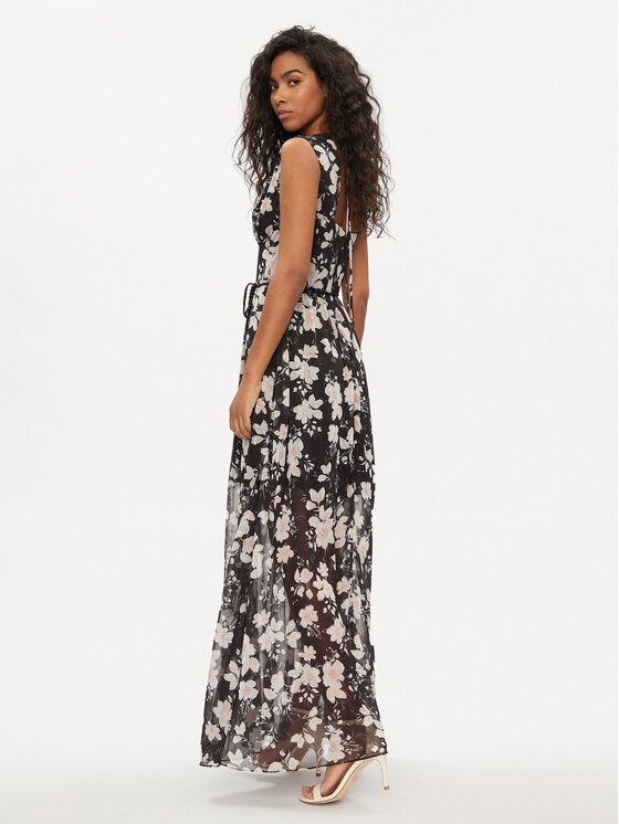 Guess Guess Rochie cocktail W3GK60 WDW82 Negru Regular Fit
