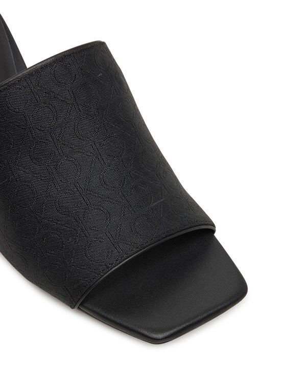 Calvin Klein Calvin Klein Şlapi Heel Slide 50 - Jacq HW0HW02387 Negru