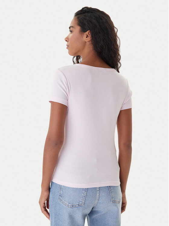 Tommy Jeans Tommy Jeans Футболка Essential DW0DW17385 Рожевий Slim Fit