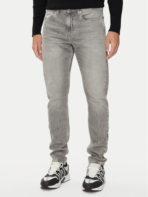 Pánské Jeansy Calvin Klein Jeans, Velikost:32/30, Barva: Šedá, J30J324833