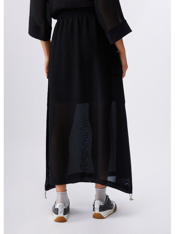 Liu Jo Liu Jo Gonna midi TA6232T290A22222 Nero Regular Fit