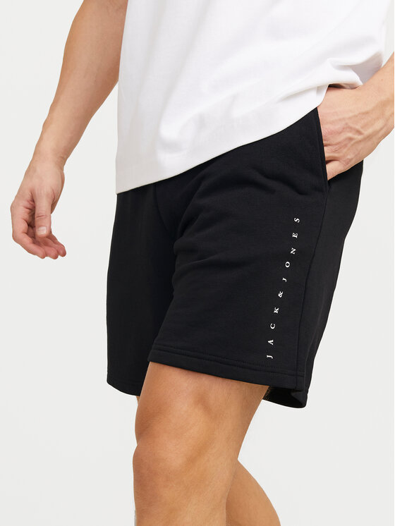 Jack & Jones Jack & Jones Szorty sportowe Gordon 12248831 Czarny Regular Fit