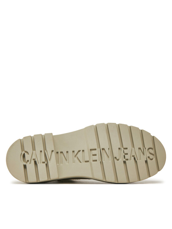 Calvin Klein Jeans Calvin Klein Jeans Гумени ботуши Mid Rainboot Chelsea YW0YW01034 Сив