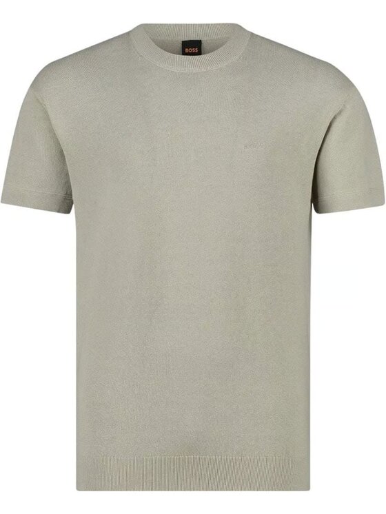 BOSS Boss T-shirt Maglia Uomo Beige Regular Fit