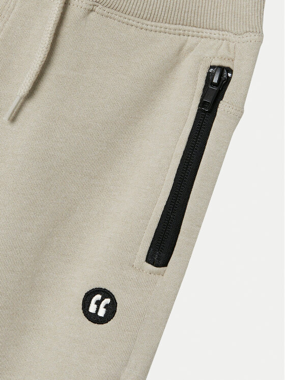 NAME IT NAME IT Долнище анцуг 13220322 Бежов Regular Fit