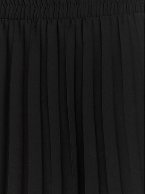 ONLY ONLY Plisovaná sukně Ronja 15328314 Černá Regular Fit