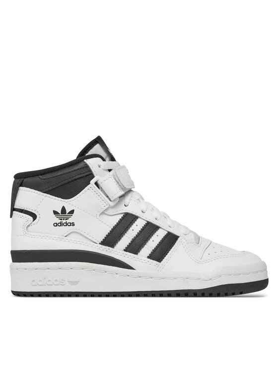 adidas Sneakersy Forum Mid J FZ2083 Biela