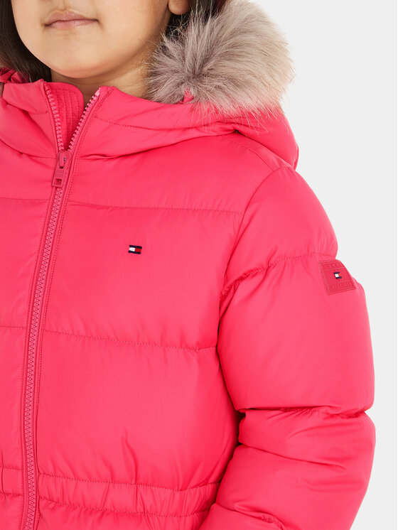 Tommy Hilfiger Tommy Hilfiger Μπουφάν πουπουλένιο KG0KG07805 Ροζ Regular Fit